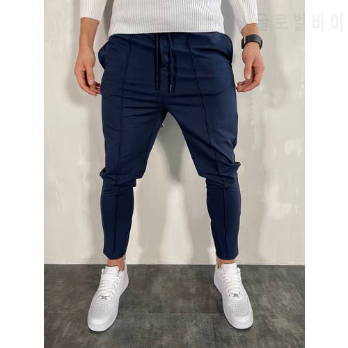 Pants Men Joggers Sweatpants 2022 Streetwear Trousers Fashion Casual Muscle Sports Mens Pants