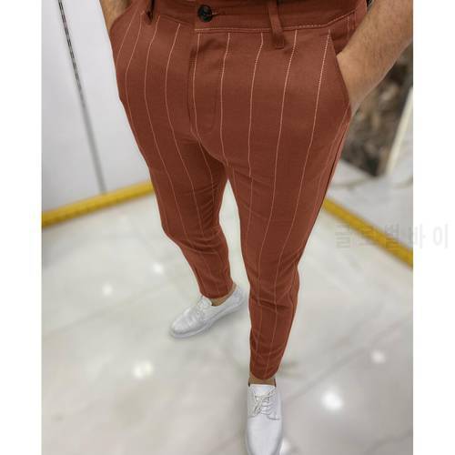 Men&39s Business Casual Pants Sports Street Foot Pencil Pants New For Business Office Workplace Daily Wear Stretch Pants Summer