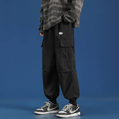 2023 Streetwear Harem Pants Men&39s Baggy Jogging Sweatpants Oversized Hip Hop Fashion Pants Japanese Streetwear Pants XS-4XL