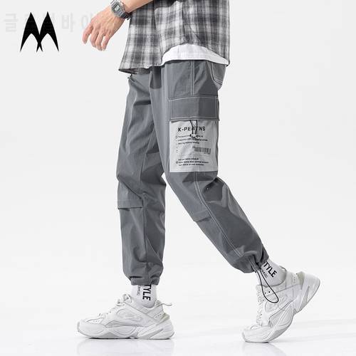 Spring Casual Mens Cargo Pants 2022 Autumn Trend Hip Hop Japanese Jogging Pants Men Korean Fashion Trousers Streetwear M-4XL