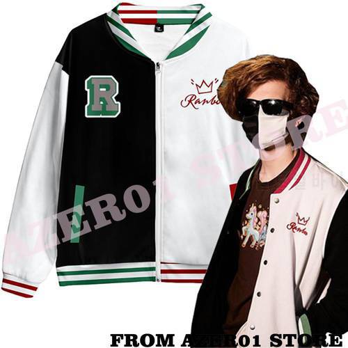 Ranboo New Logo Dream Team SMP 3D Print jacket winter Hoodies Men/Women casual Baseball Uniform Streetwear HIP HOP sweatshirt