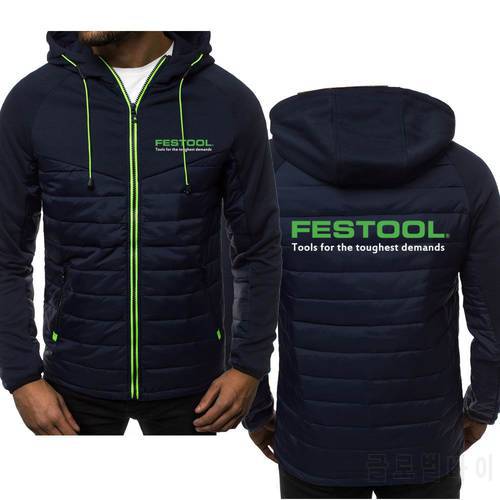 2021 New Men Hoodies for Festool Tools Spring Autumn Jacket Casual Sweatshirt Long Sleeve Zipper Hoody