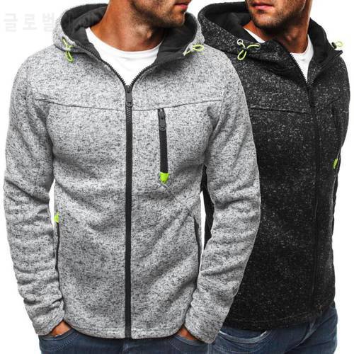 2021 New Autumn Men&39s Jackets Hooded Coats Casual Zipper Sweatshirts Male Tracksuit Fashion Jacket Mens Clothing Outerwear