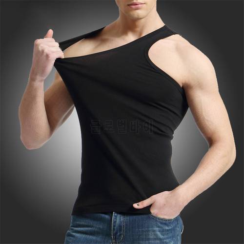 BROWON Men Tank Top Brand High Quality 100% Cotton Undershirt Bodybuilding Singlet Fitness Sleeveless Vest Men Tank Tops