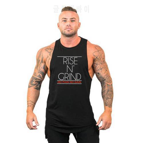 Fashion Gym Clothing Tank Top Mens Bodybuilding Muscle Sleeveless Singlets Workout Man shirt Mesh Fitness Training Running Vests