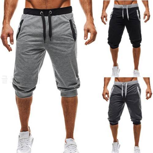 Classic Running Shorts Men Solid Sports Clothing Fitness Bodybuilding Short Pants Sport Homme Gym Training Beach Shorts Bermuda