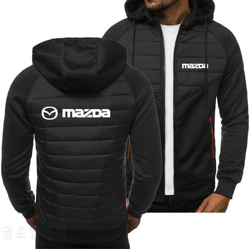 New Spring Autumn Men&39s Mazda Hoodie Fashion Athletic Casual Cardigan Shoulder Zipper Sweatshirts Hooded Jacket