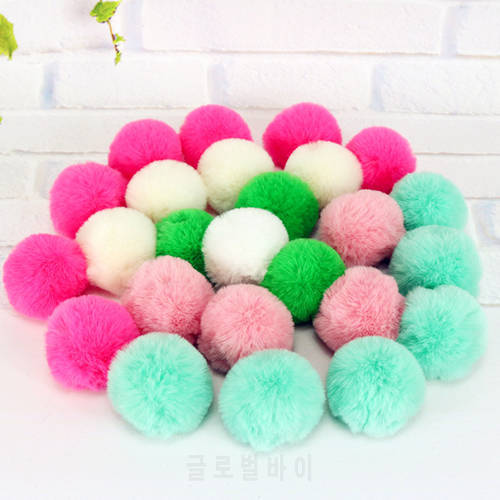 10 Piece/lot Soft colorful cat toy ball interactive cat toys play ball Kitten Toys Candy color Ball Assorted cat playing toys