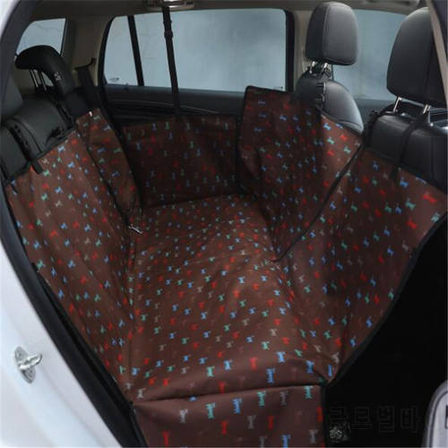 Pet Dog Carrier Dog Car Seat Mat Waterproof Car Travel Accessories Pets Car Rear Back Cover Hammock Protector With Safety Mats