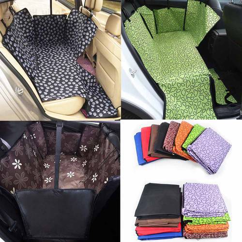 Pet Dog Carrier Car Seat Cover Cat Carrier Cover Rear Portable Oxford Cloth Waterproof Dog Supplies Accessories Dropshipping