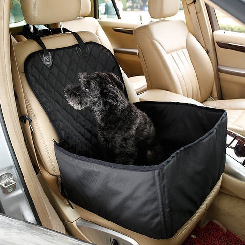 Hammock Pet Car Seat Booster Cover Protector Front Chair Waterproof Cat Dog Puppy Basket Anti-Silp Vehicle Carrier Travel