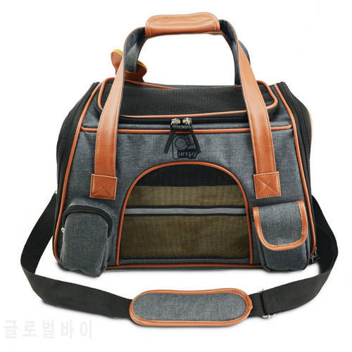 Dog Carrier Travel Car Seat Pet Carriers Portable Backpack Breathable Cat Cage Breathable Small Dog Travel Bag Airplane Approved