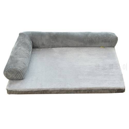 Warm Pet Dog Bed Sofa Soft Comfortable Puppy Mattress Large Cat Cushion Pets House Removable Washable Kennel for s