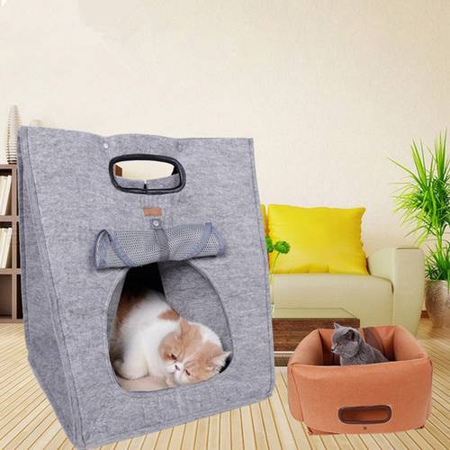 Muti-function small cat dog pet puppy carrier bag bed cave house foldeble portable high quality cat dog small pet under 5kg