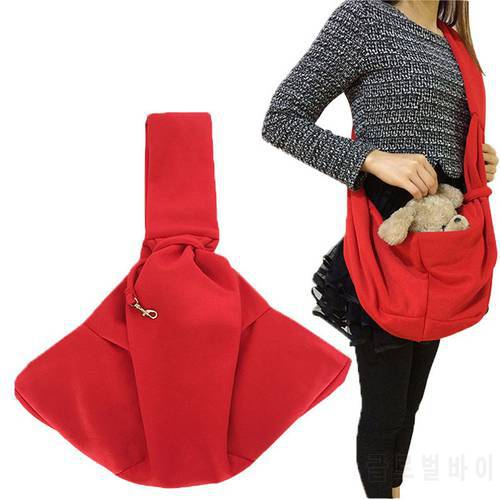 NEW cotton fashion Multifunctional Pet Dog Cat Shoulder Bag Reversible Magic Bag Soft Warm For Puppy Small Dog Cat Carrier bag