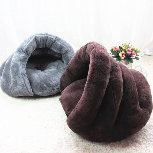 Lovely hamburger style cat dog beds cozy cats House Sleeping Bag for small medium cats kitten dogs chihuahua teddy Yorkshire