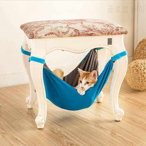 Hanging Cat Bed Mat Soft Cats Hammock For Cattery Pet Cage Bed Cover Cushion Rest Cat House For Small Puppy Cat kitten house 40