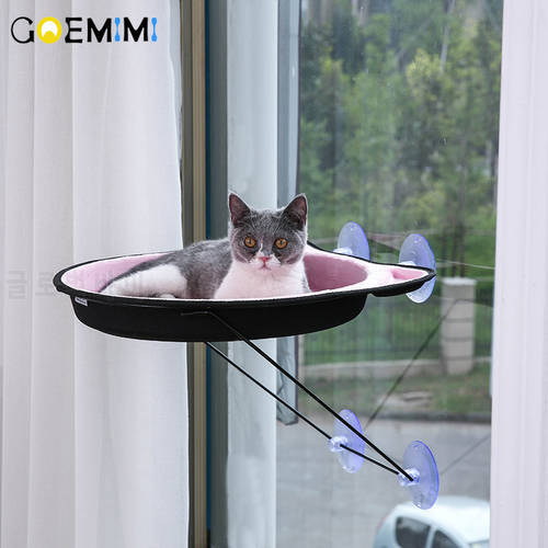 New Arrival Cat Hammock Comfortable Soft Pet Bed For Cat Rest House Top Quality cama para gato Cats Window Kennels