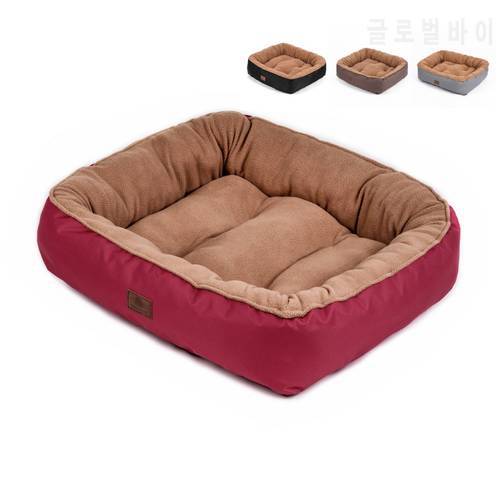 Durable Oxford Rectangle dog bed pet bed for cats and dogs comfortable and breathable super comfy pet house