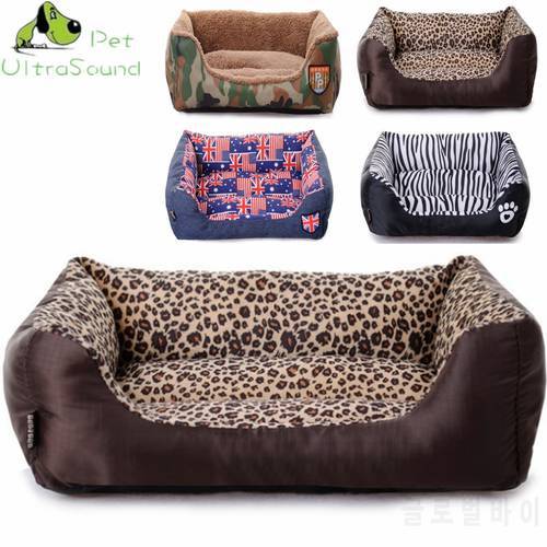 ULTRASOUND PET Dog Kennel Soft Dog Beds Puppy Cat Bed Pet House For Small Medium Dog Pad Winter Warm Pet Cushion Animals House