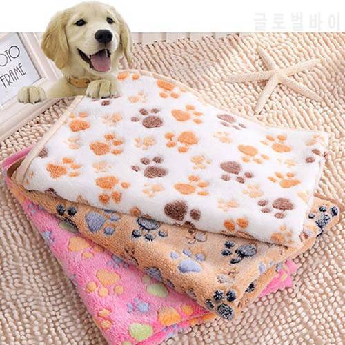 Pet Soft Blankets Winter Dog Cat Bed Warm Sleeping Mattress Sleeping Cover Towel for Small Medium Large Dogs Puppy Fleece Mat