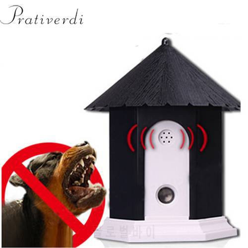 Outdoor Ultrasonic Stop Barking Dog Device Dog Training Cabin Bark 50 Feet Control Repeller Dog Waterproof Electronic Repellents
