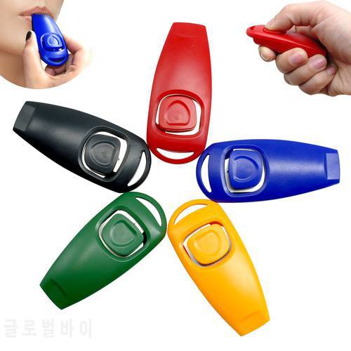 5pcs/lot Dog Clicker Whistle Puppy Cat Training Clickers & Whistles Pet Accessorries Supplies For Pets Dogs Cats Mixed Color
