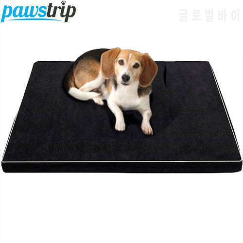 Memory Foam Dog Beds Oxford Bottom Orthopedic Mattress Beds For Large Dogs ML/XL