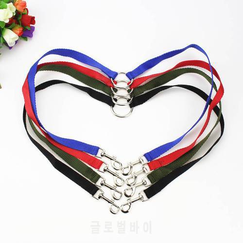 Dog Leash Nylon Pet Accessories Walking Leashes Collar Lead Leashes 2 In 1 V Shape Couple 2 Way Double