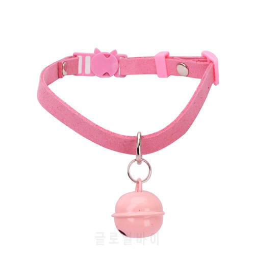 Traumdeutung Cats Collars Puppy Animals Bell Accessories Kitten Necklace For Pet Product Collars Small Dog Supplies collier chat
