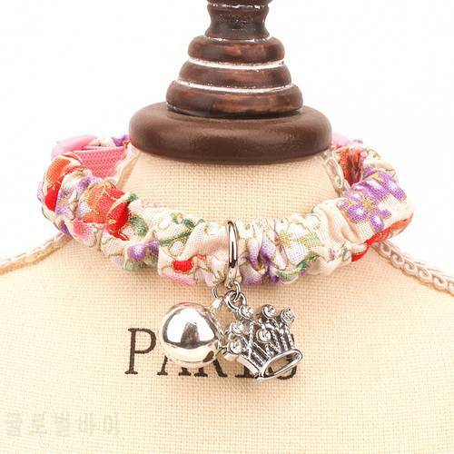 Cats Collars bell necklace Small Dogs Puppy Accessories For Pets Product Kitten Collars Chihuahua halsband kat
