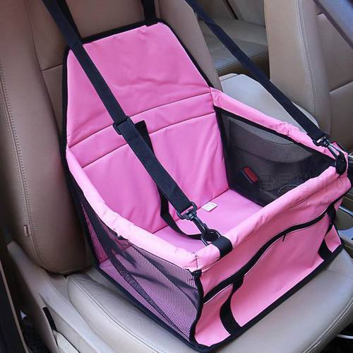 Pet Dog Carrier Car Seat Pad Safe Carry House Cat Puppy Bag Car Travel Accessories Waterproof Dog Seat Bag Basket Pet Products