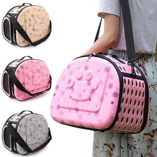 42*26*32cm EVA Foldable Pet Carries Bags For Small Dogs Singles Portable Breathable Transport Box Cat Puppy Dog Travel Handbag