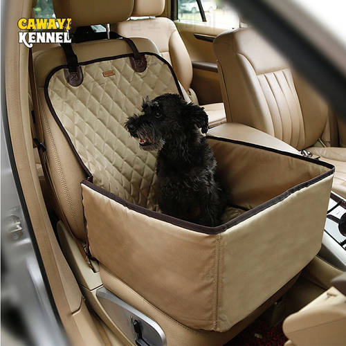 CAWAYI KENNEL 2 in 1 Pet Carriers Dog Car Seat Cover Waterproof Hammock Carrying for cats dogs transportin perro honden tassen