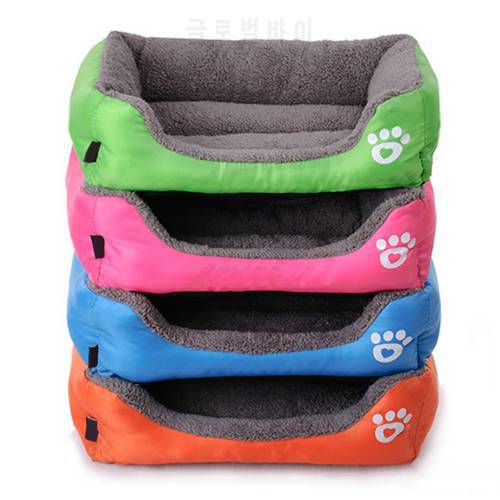 Rectangle Soft Dog House For Small Dog Middle Dog Mat Warm Cat Bed Nest Pet Sleeping Bag Puppy Bed Cushion Fast Shippping