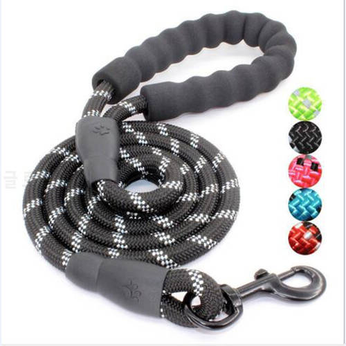 Pet Products 150CM Nylon Dog Leash For Small Large Dogs Leashes Reflective Dog Leash Rope Pets Lead Dog-Collar Harness