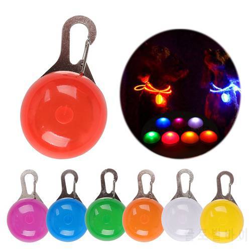 Night Safety LED Flashlight Pet Pandent Glow In The Dark Bright Pets Supplies Accessories Cat Dog Collar Leads Lights