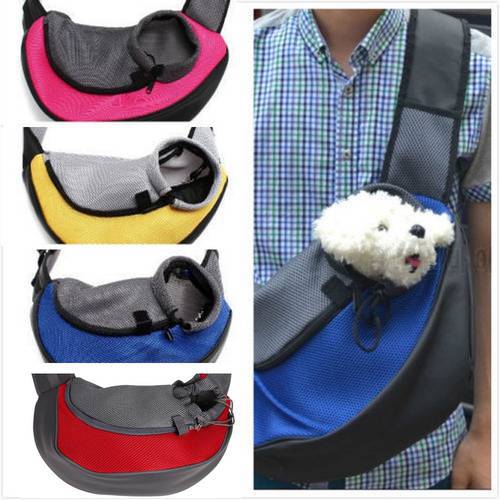 Pet Dog Cat Puppy Carrier Sling Front Cat Puppy Dog Carrier Sling Front Mesh Travel Tote Shoulder Bag Backpack Shipping