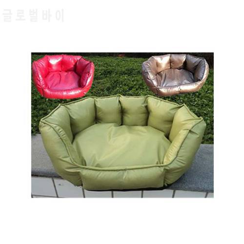 Free Shipping,Fashion Good Quality Bright Solid Color TC Cloth Waterproof Material OutDoor Pet Matress Dog Bed For Small Dog Cat