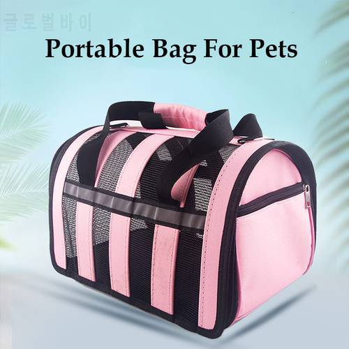 Pet Cat Bag Out Portable Bag Outside Handbag Summer Breathing Dog Backpack Travel Cat Cage dog carrier breathable puppy bag