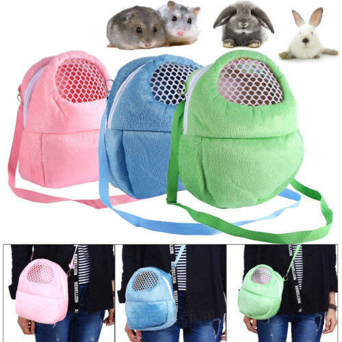 Small Pet Carrier Hamster Chinchilla Travel Warm Bags Guinea Pig Carry Pouch Bag