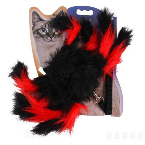 Fashion Creative Pet Leash Harness Set Cute Spider Design Cat Harness With Leash For Halloween Pet Supplies For Outdoor