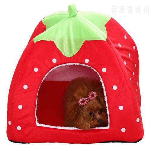 Small Pet Dog Kennel Bed Mat Cat House Blanket Tiling To Be A Thicken Winter Pet Beds Mattress Flannel Fabric Warm Dogs Tent