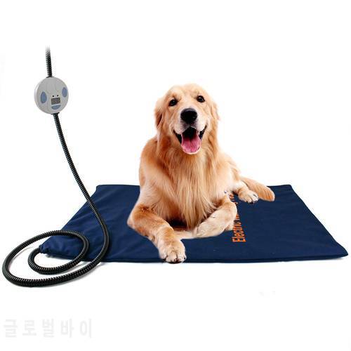 Pet Heating Pad Electric Heating Pad for Dog Cat Human Indoor Warming Mat Waterproof Adjustable Heating 24