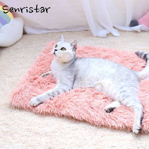 Soft Plush Sleeping Dog Bed For Small Medium Large Dog Cat Breathable Warm Bed Blanket Puppy Chihuahua Teddy Pet Dog Bed Mat