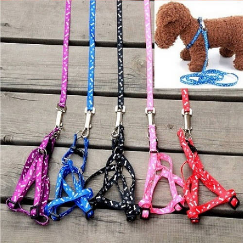 Color Send Randomly 1 X Brand New Nylon Pet Cat Doggie Puppy Leashes Lead Harness Belt Rope Hot
