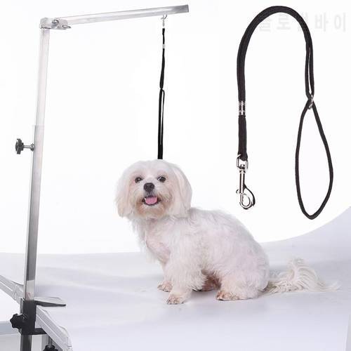 1pc Durable Dog Leash Nylon Pet Noose Loop Lock Clip Rope Harness Dogs Grooming Table Arm Bath Restraint Rope Dropshipping