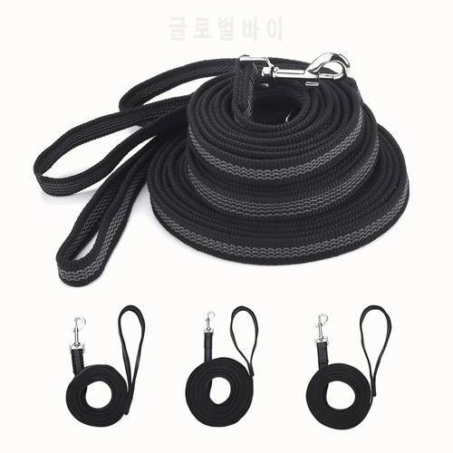New Anti-skid Rubber and nylon medium and Large dog leash Hand-held design big dog chain training supplies Pet traction rope