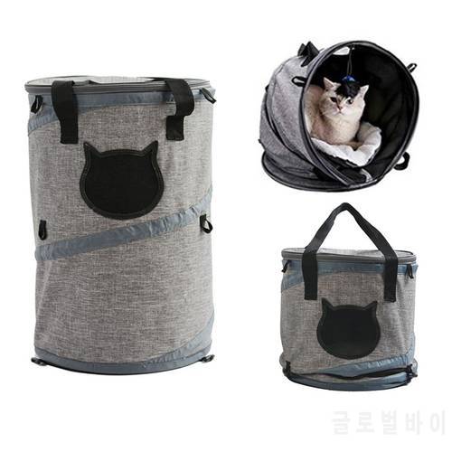 3-In-1 Pet Dog Carrier Multifunction Dog Cat Bag Tunnel Puppy Travel Carriers Cat Litter Bed Foldable Pet Handbag Backpack