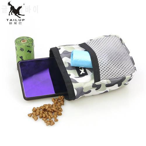 TAILUP Portable Dog Training Pouch Pet Treat Bag Feed Storage Pocket Pouch Snack Reward Waist Bag for Outdoor Travel